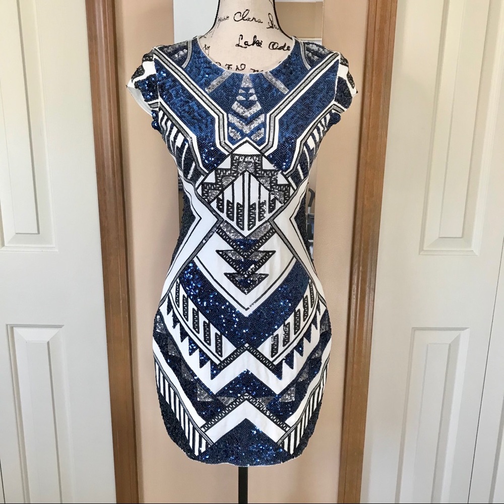 Like new Express sequin dress